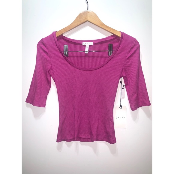 Leith Ribbed Top - Picture 2 of 4